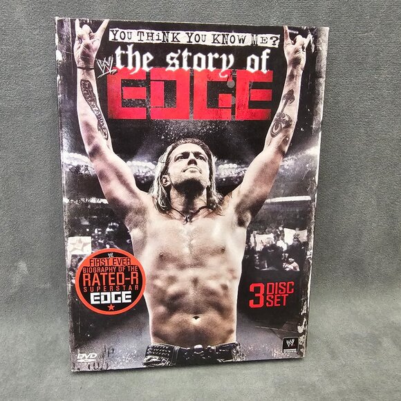 WWE: You Think You Know Me - The Story of Edge (DVD, 2012, 3-Disc Set) B2-22 - Picture 1 of 5